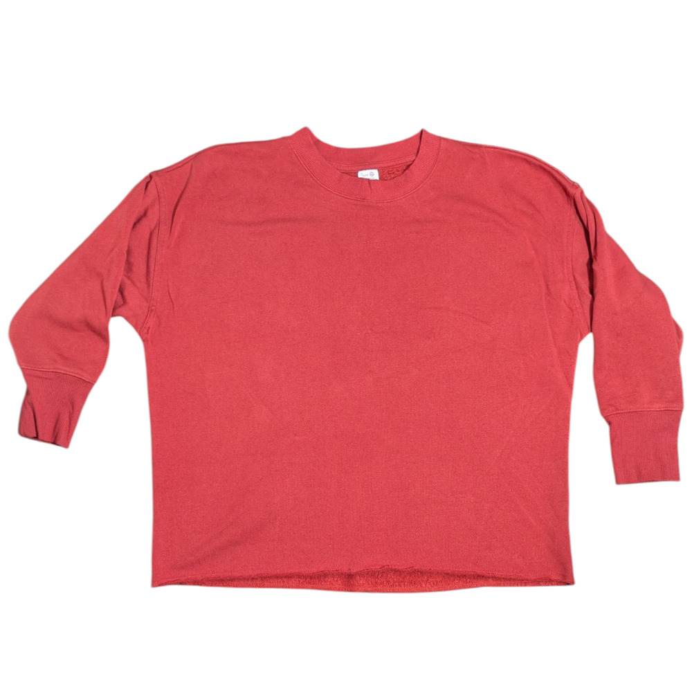 Secret Treasures - Size Small 4-6 Red Women's Sweatshirt Fall Clothes -Used Good